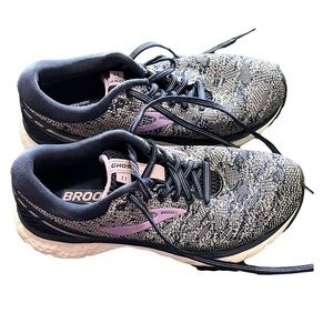 Brooks Womens Ghost 11 1202771B406 Blue Mesh Running Shoes Sneakers